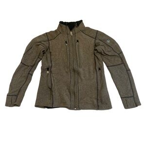 Kuhl Men's Zip Up Sweater - Brown